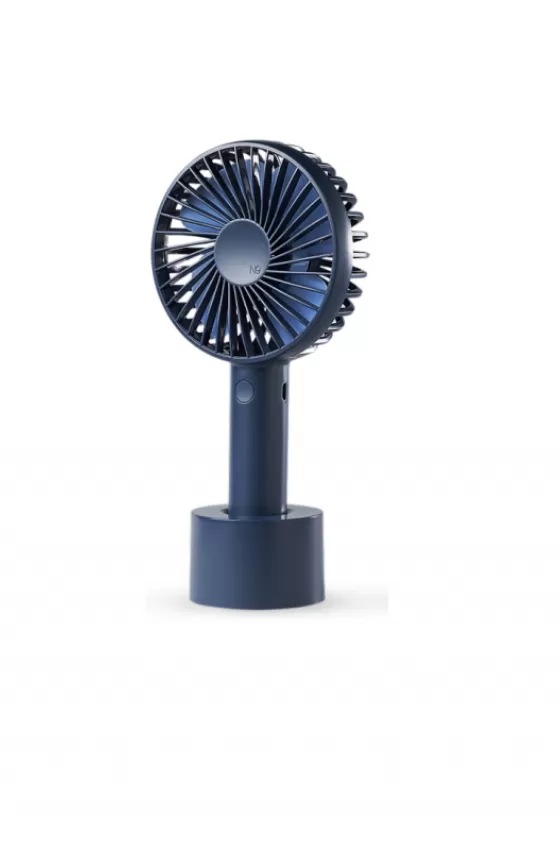 Powercool Portable Rechargeable Fan - Black