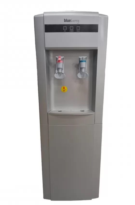 Blueberry Water Dispenser Top Loading 2 Tabs - Silver