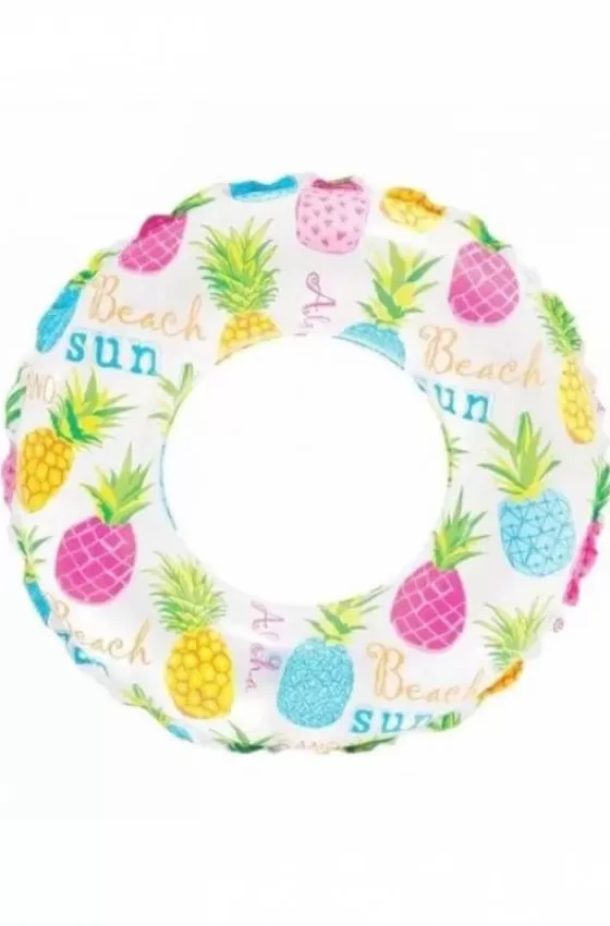 Intex Lively Print Swim Ring Pineapple