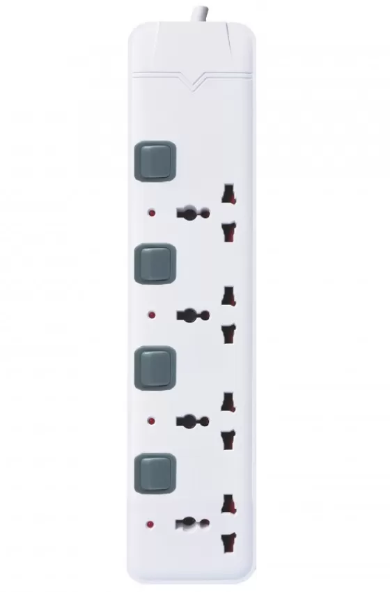 Conqueror 4 Outlet Extension Power Cord 5 Meters + 2USB