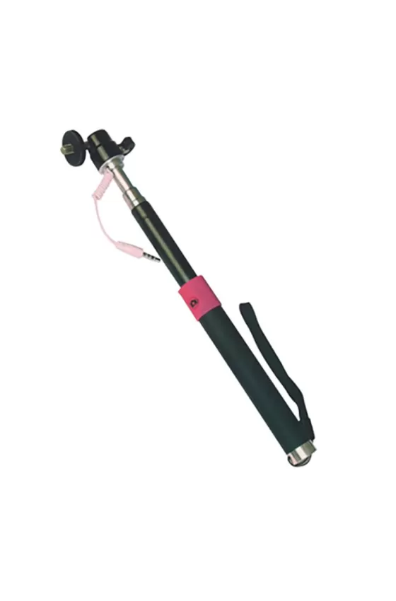 Conqueror Selfie Stick Wired - Black