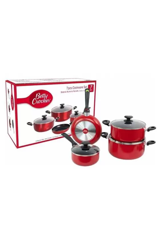 Betty Crocker Teflon Set 7 Pcs