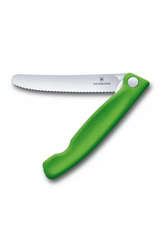 Victorinox Swiss Classic Foldable Paring Knife ( Multiple Colors ) - Green