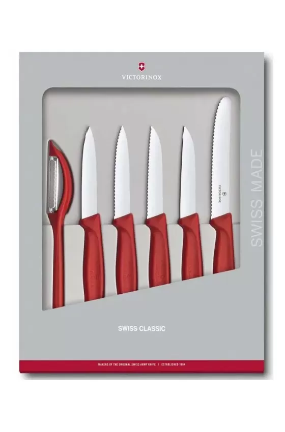 Victorinox Kitchen & Table KNIFE - Red