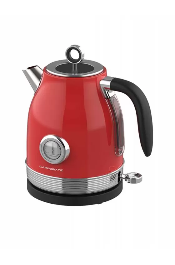 Campomatic Retro Vintage Kettle - Red