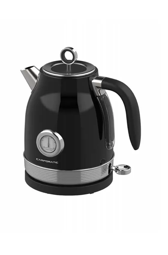 Campomatic Retro Vintage Kettle - Black