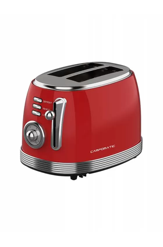 Campomatic Toaster 2 Slices - Red