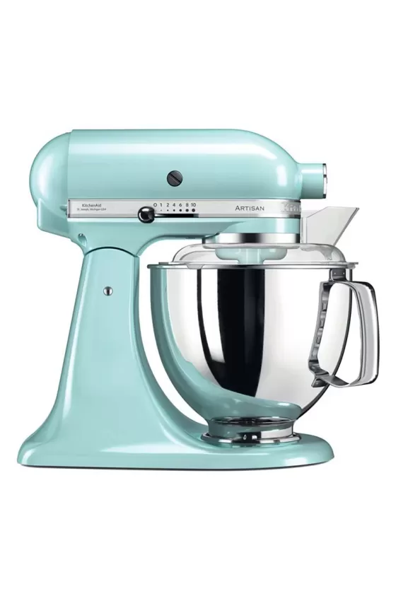 KitchenAid Artisan Stand Mixer With Extra Accessories - Pastel blue