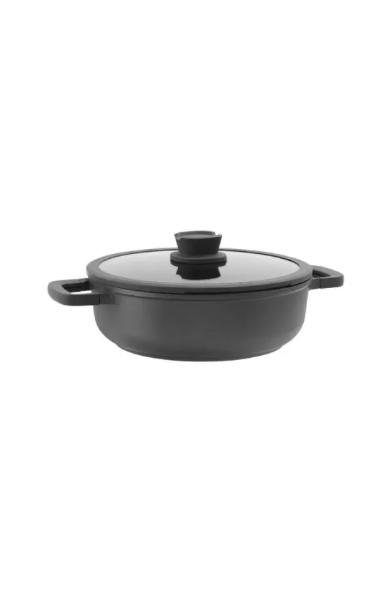BergHOFF Covered 2 Handle Sauté Pan Non-Stick Stone