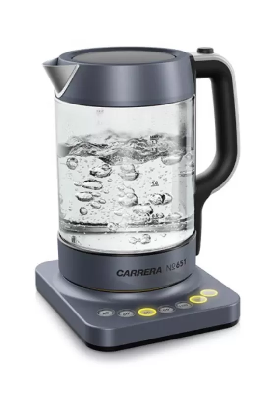 CARRERA GLASS WATER KETTLE