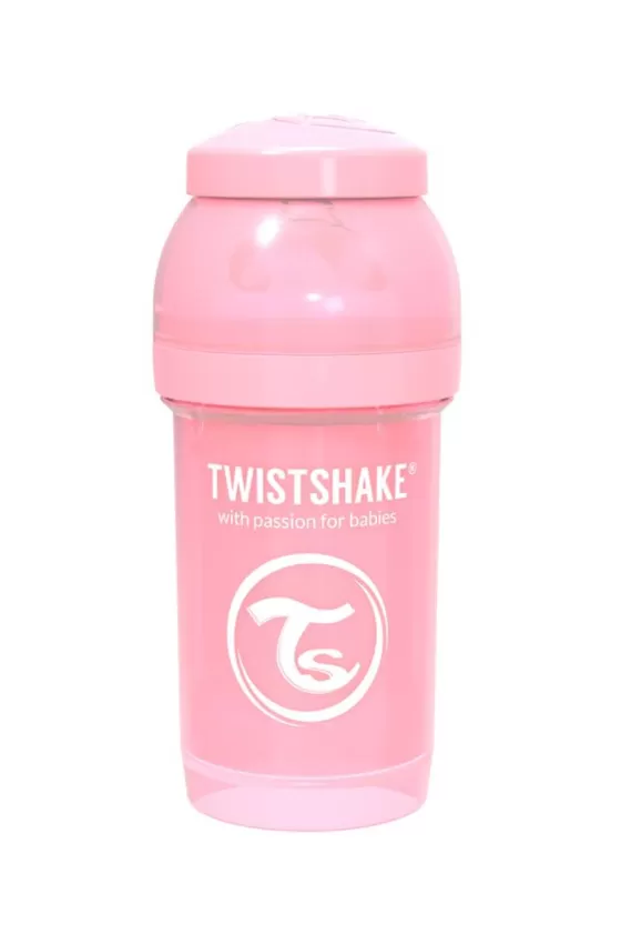 Twistshake Anticolic Bottle 180ml - Pastel pink