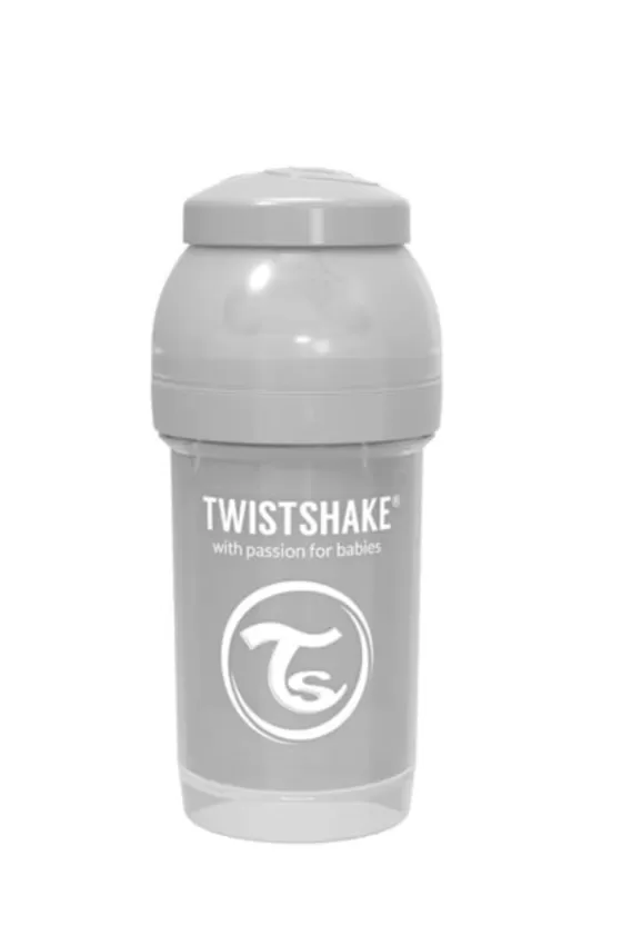 Twistshake Anticolic Bottle 180ml - Pastel Grey