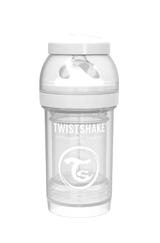 Twistshake Anticolic Bottle 180ml - White