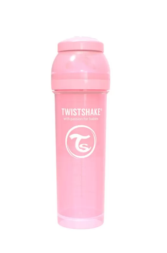 Twistshake Anticolic Bottle 330ml - Pastel Pink