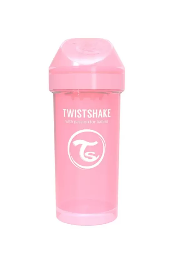 Twistshake Kid Sippy Cup 360ml - Pastel Pink