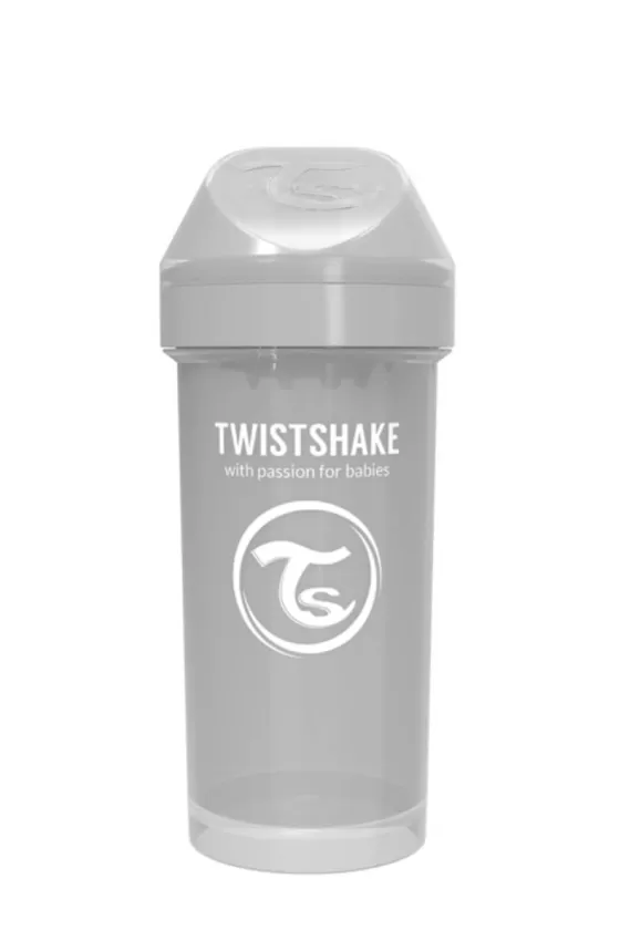 Twistshake Kid Sippy Cup 360ml - Pastel Grey