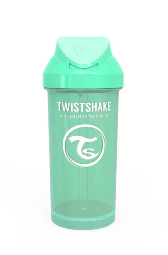Twistshake Straw Sippy Cup 360ml - Pastel Green