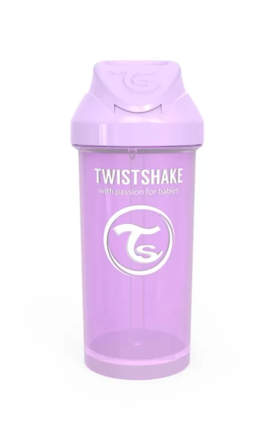 Twistshake Straw Sippy Cup 360ml - Pastel Purple