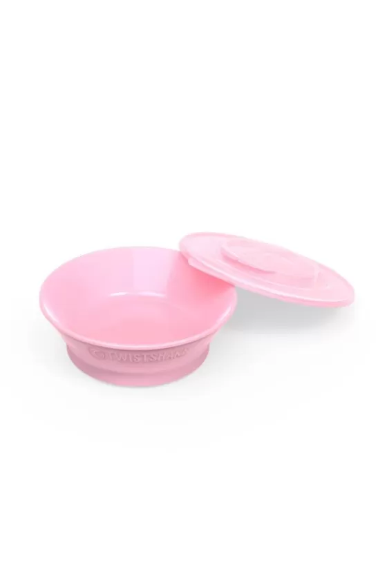 Twistshake Click Bowl - Pastel Pink