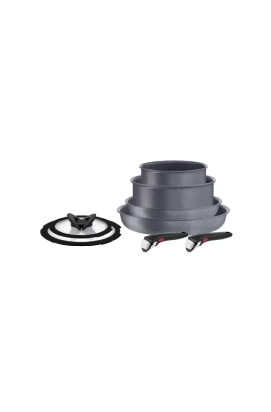 Tefal Ingenio Natural Force Cookware Set - 8pcs 