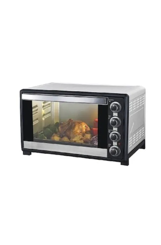 Master Chef Electric Oven Double Glass 60L - White