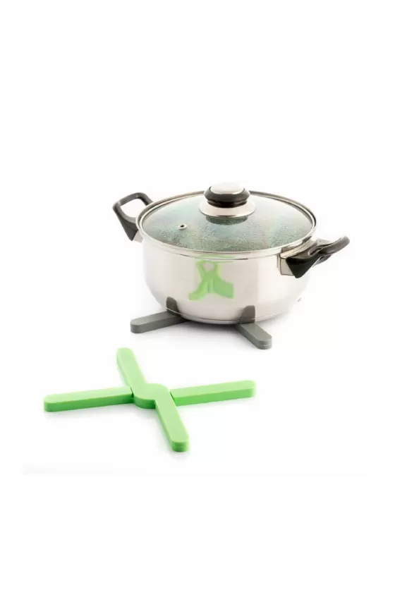 InnovaGoods Individual Folding Silicone Trivet Folvet 2 Units