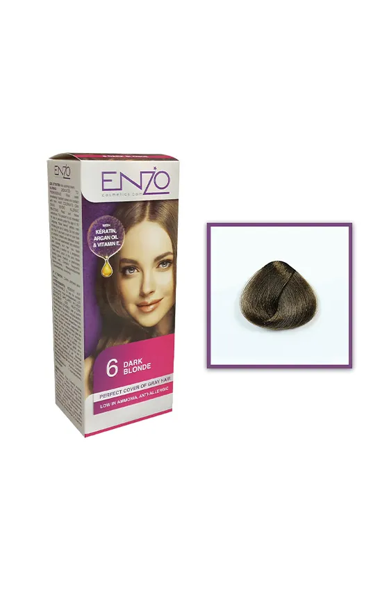 Enzo Hair Color Women - Dark Blonde 6