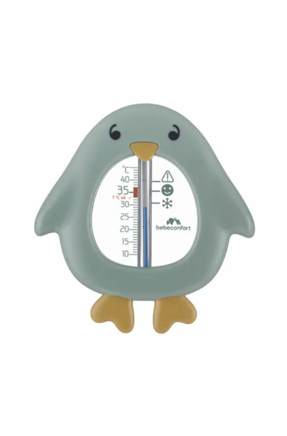 Bebe Confort Penguin Bath Thermometer - Lovely Donkey Green