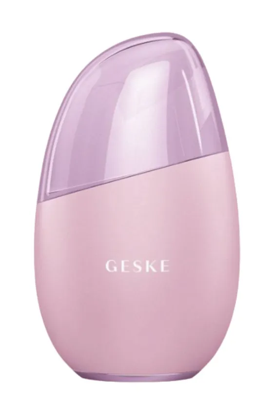 Geske Cool & Warm Eye and Face Massager| 7 in 1 - Pink