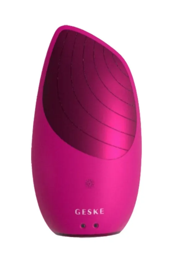 Geske Sonic Thermo Facial Brush | 6 in 1 - Magenta