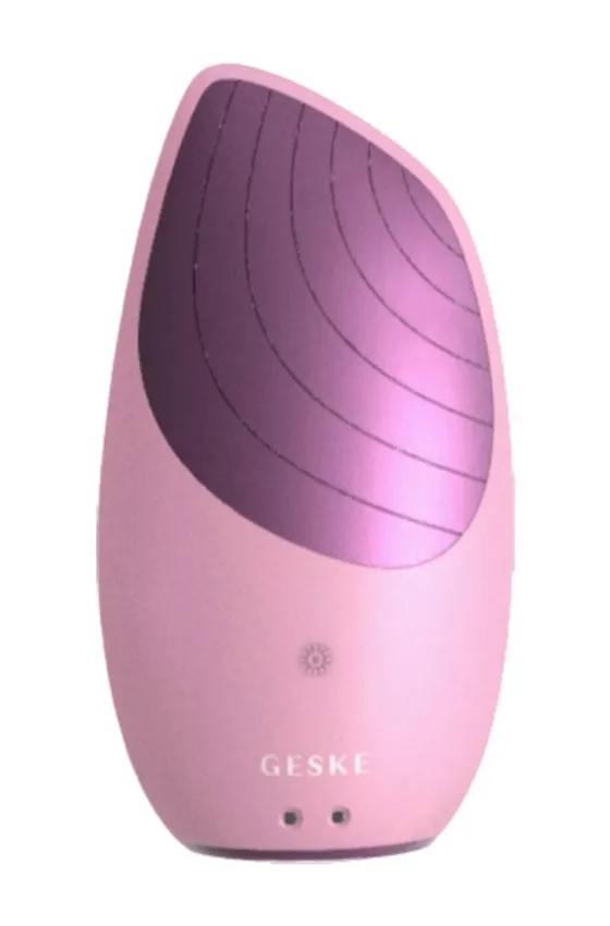 Geske Sonic Thermo Facial Brush | 6 in 1 - Pink