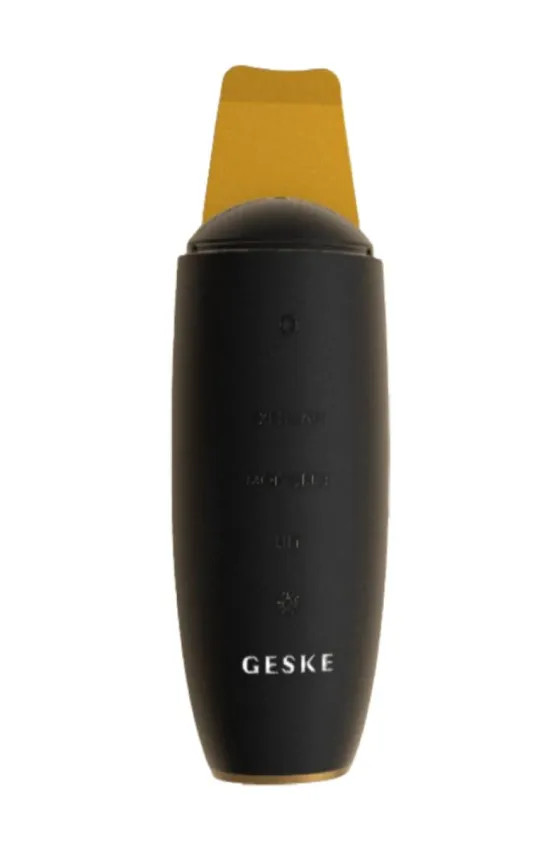 Geske MicroCurrent Skin Scrubber & Blackhead Remover | 9 in 1 - Grey