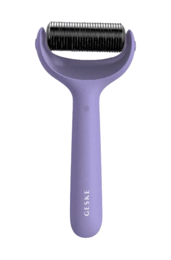 Geske MicroNeedle Face & Body Roller | 8 in 1 - Purple