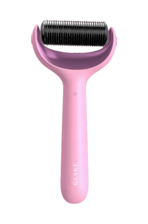 Geske MicroNeedle Face & Body Roller | 9 in 1 - Pink