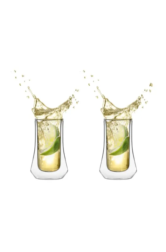 Vialli 2 shot glasses with double wall Soho - 60ml