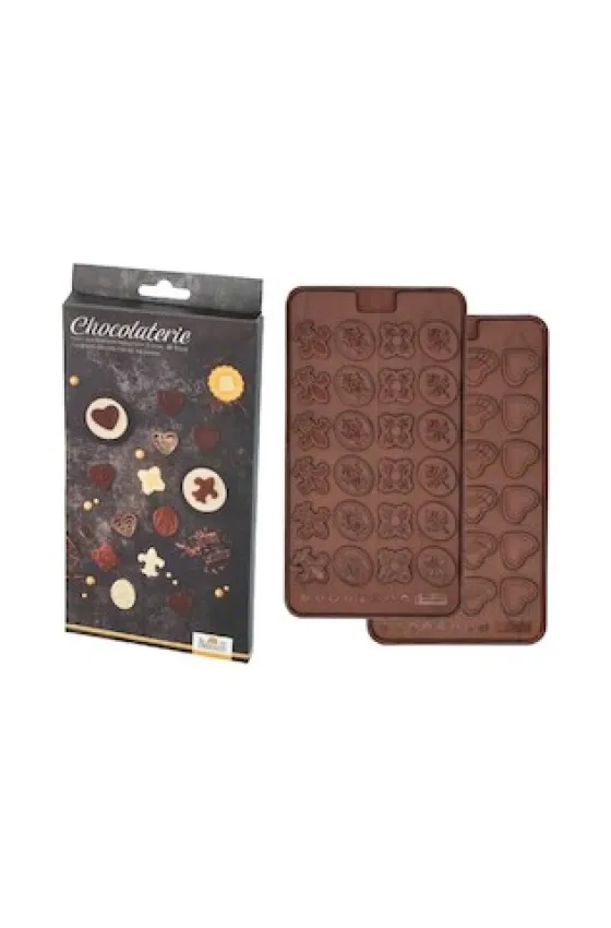 Birkmann CHOCOLATE & DECOR ORNAMENTS 2-PIECE CHOCOLATERIE