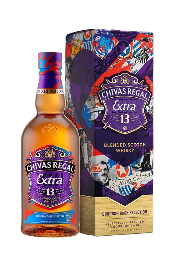Chivas Blended Whiskey Extra 13YO Bourbon Cask