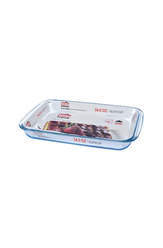 Testa Glass Bakeware Rectangle 1.6L 