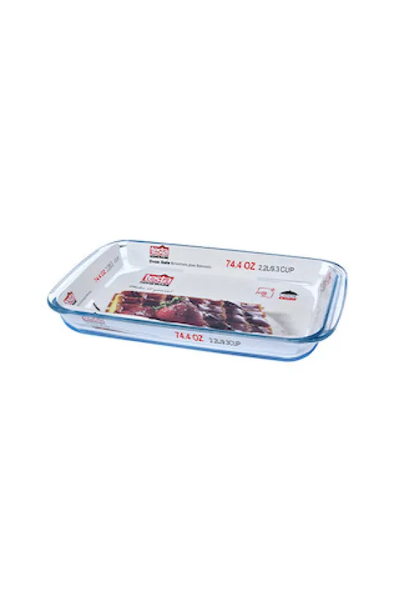 Testa Glass Bakeware Rectangle 2.2L