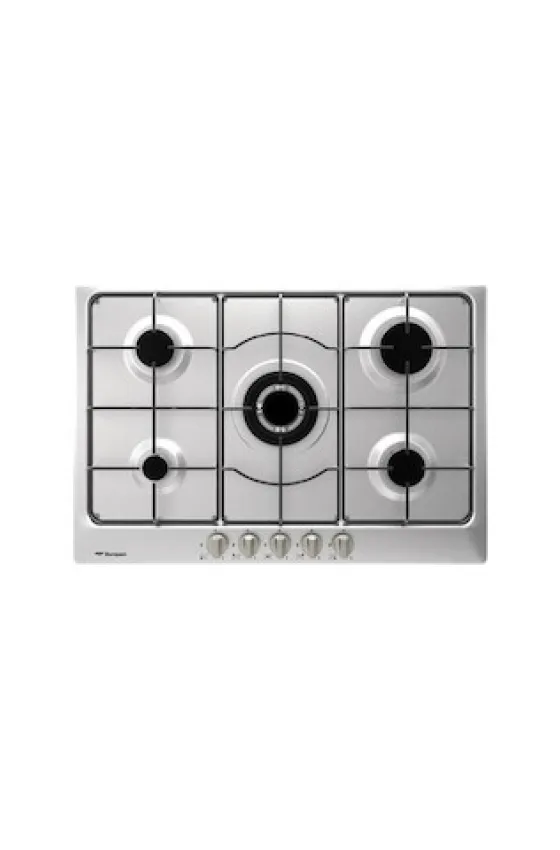Bompani Gas Hob 75cm & 5 Burners Stainless Steel