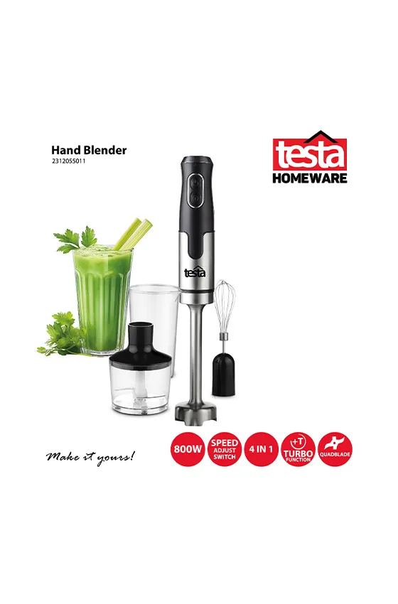 TESTA Hand Blender 4 in 1