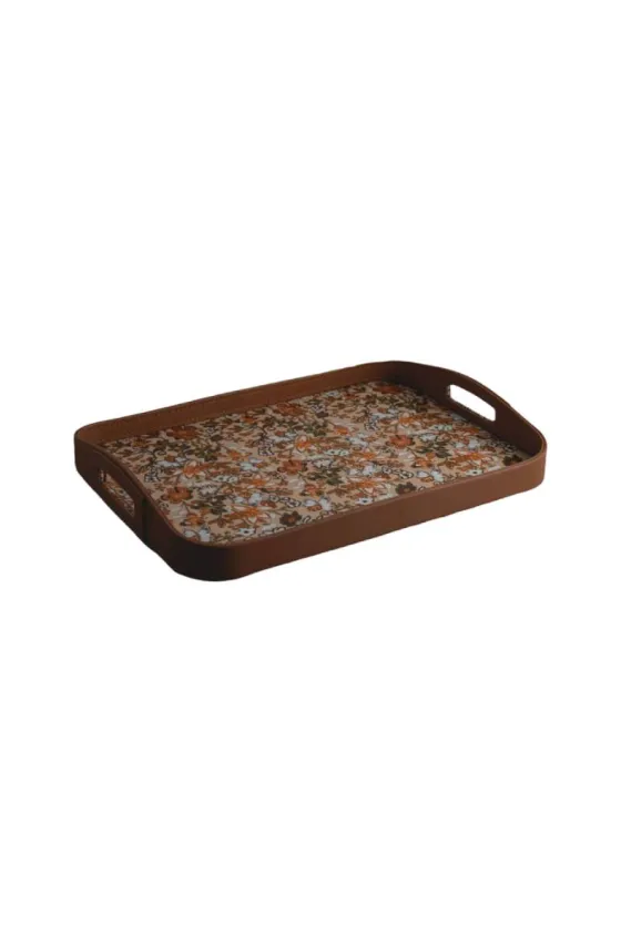 Testa Leather Curved Tray - 3