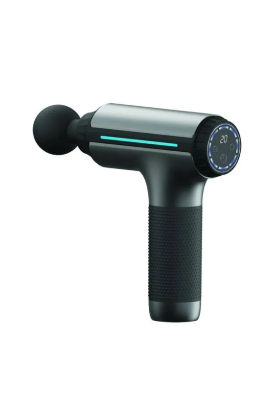 Conqueror Portable Muscle Massager Gun for Pain Relief with 5 Massage Heads & 20 Speeds