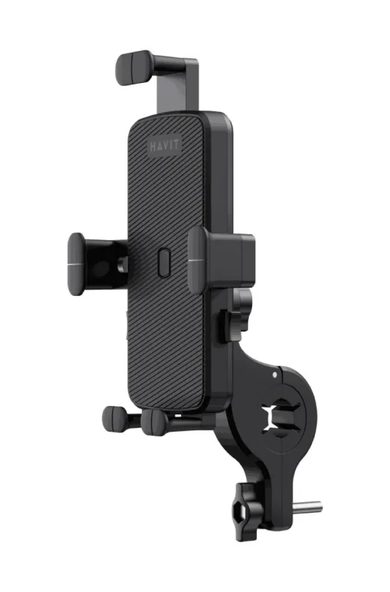 Havit ST7137 Motorcycle, Bicycle, Car Phone Holder - Black 