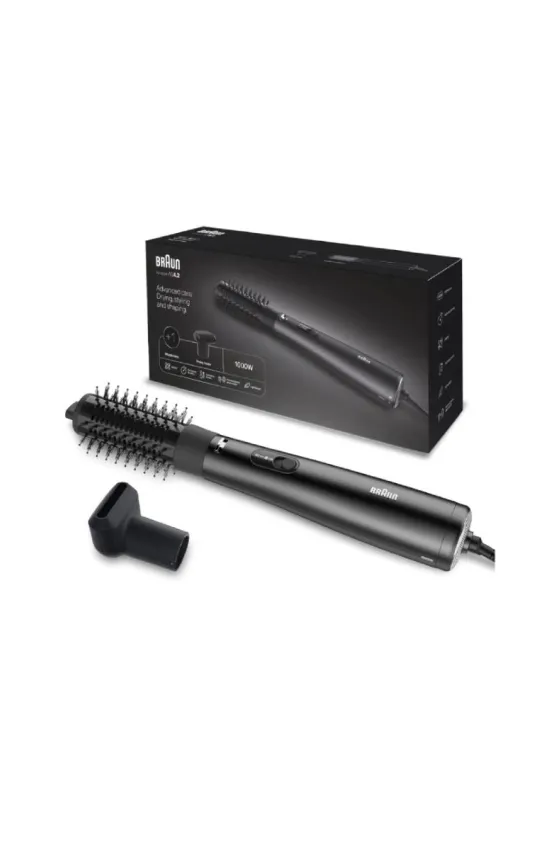 Braun Airstyler AS4.2 Airbrush 1000W  - Ionic Black