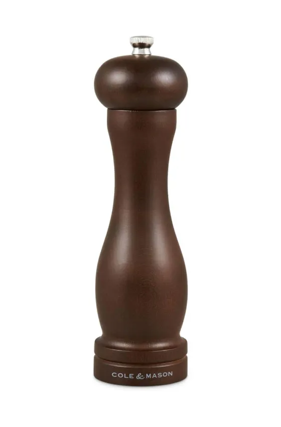 Cole & Mason Forest Capstan Wood & Brown Pepper Mill - 20cm