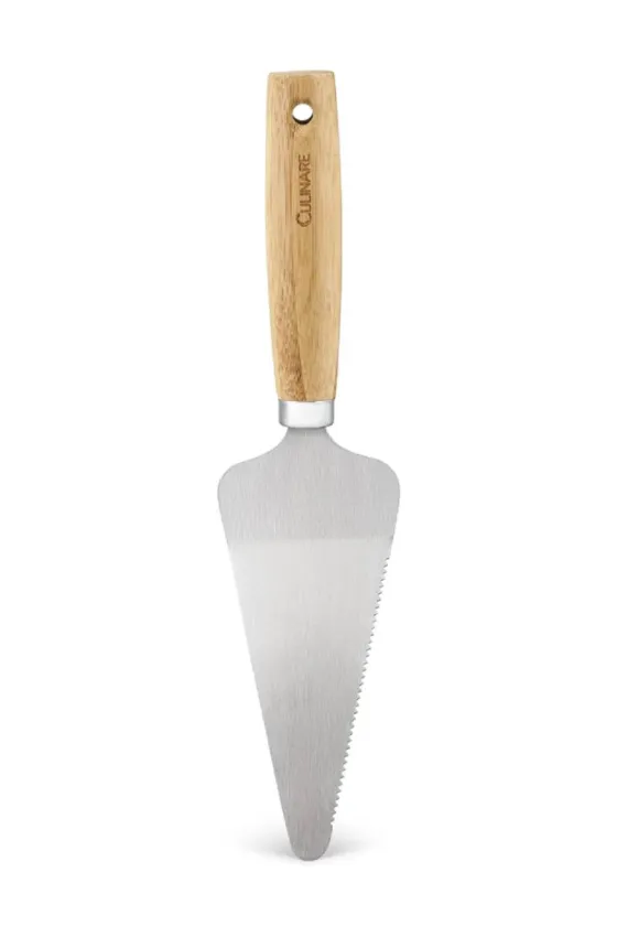 CULINARE Naturals Cake Slicer & Server with Serrated Edge
