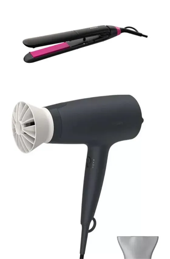 PHILIPS STRAIGHTENER & HAIR DRYER BUNDLE