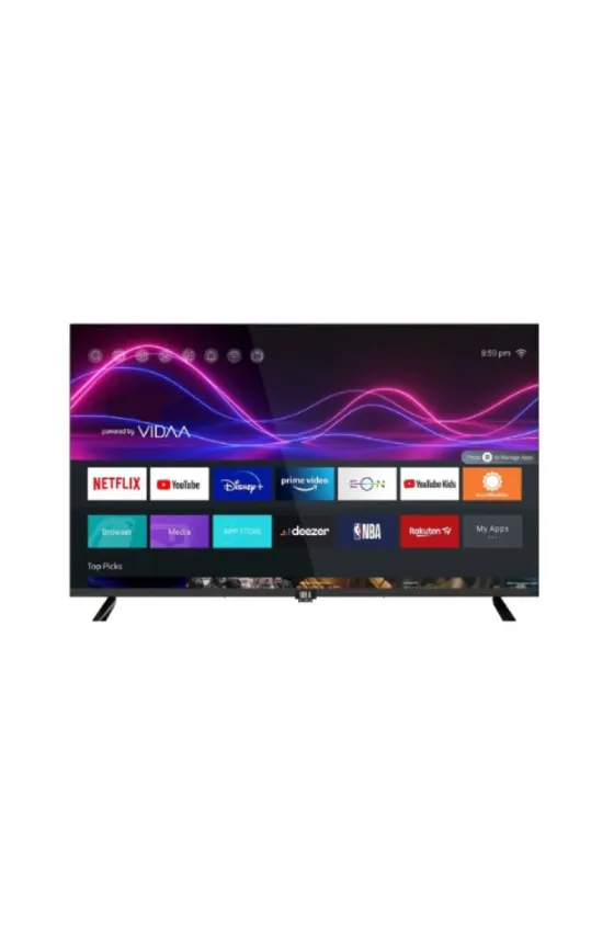 Idea Led 43" Frameless FHD Smart Tv & Powered By VIDAA