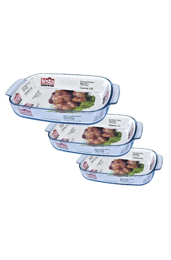 Testa Glass Bakeware Rectangle With Handle